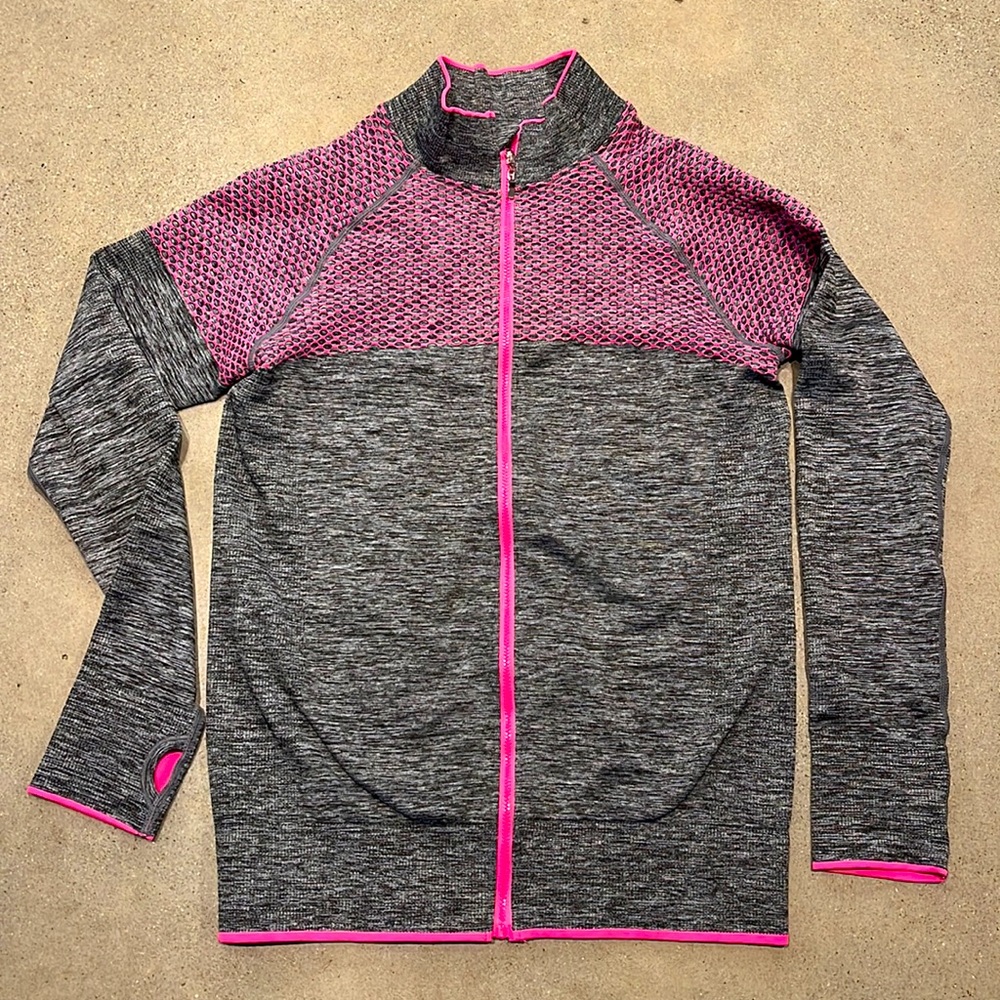 Warm up jacket -grey/pink